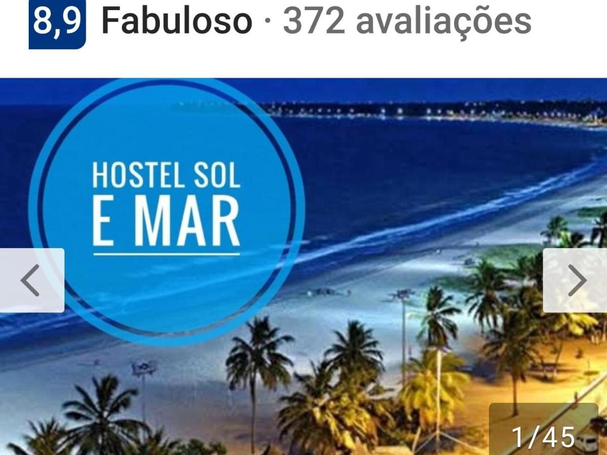 Hostel E Pousada Sol E Mar โจเอาเปสโซอา ภายนอก รูปภาพ