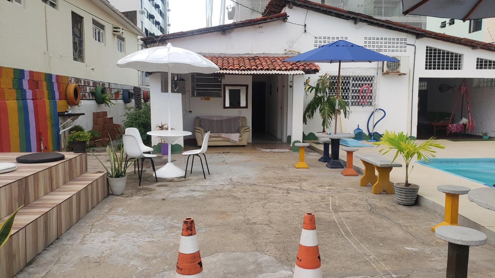 Hostel E Pousada Sol E Mar โจเอาเปสโซอา ภายนอก รูปภาพ