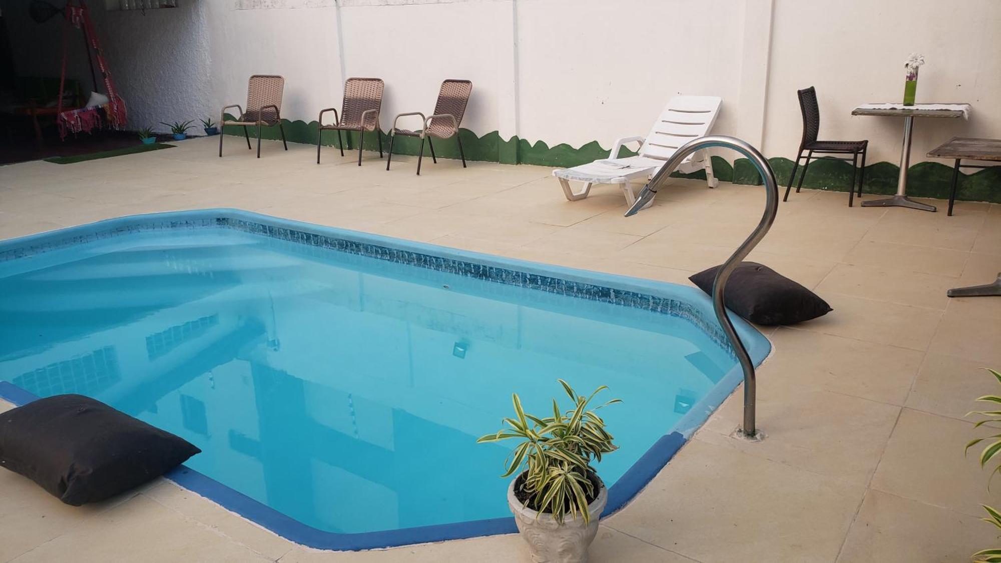 Hostel E Pousada Sol E Mar โจเอาเปสโซอา ภายนอก รูปภาพ